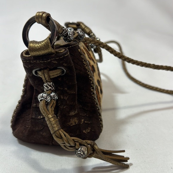 Women's Beverly Feldman Cross Body Mini Purse Animal Print - Picture 5 of 16